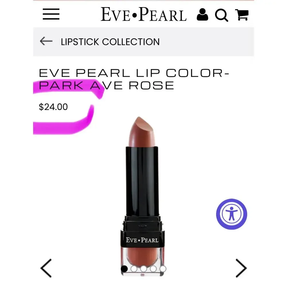 NEW Eve Pearl Lip Duo Bundle Park Ave Rose Lipstick & See Through Lip‎ Gloss